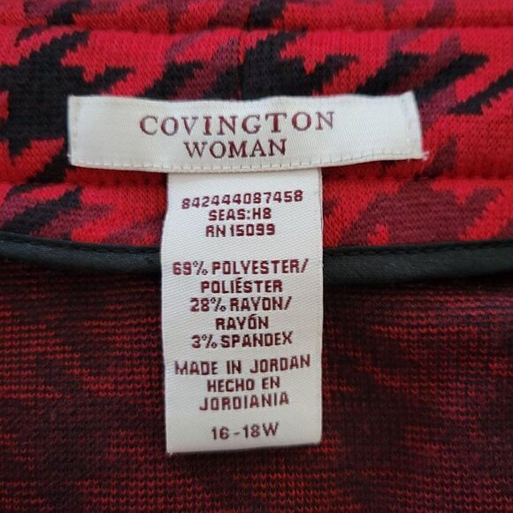 Covington Woman Knit Jacket (Size 16-18W) - Picture 5 of 6